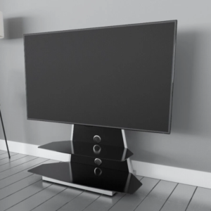 AVF Stack Column TV Stand - Up to 90" TVs , 4 Colour Options, Universal Mount