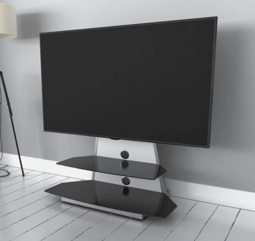 AVF Stack Column TV Stand - Up to 90" TVs , 4 Colour Options, Universal Mount - Image 6