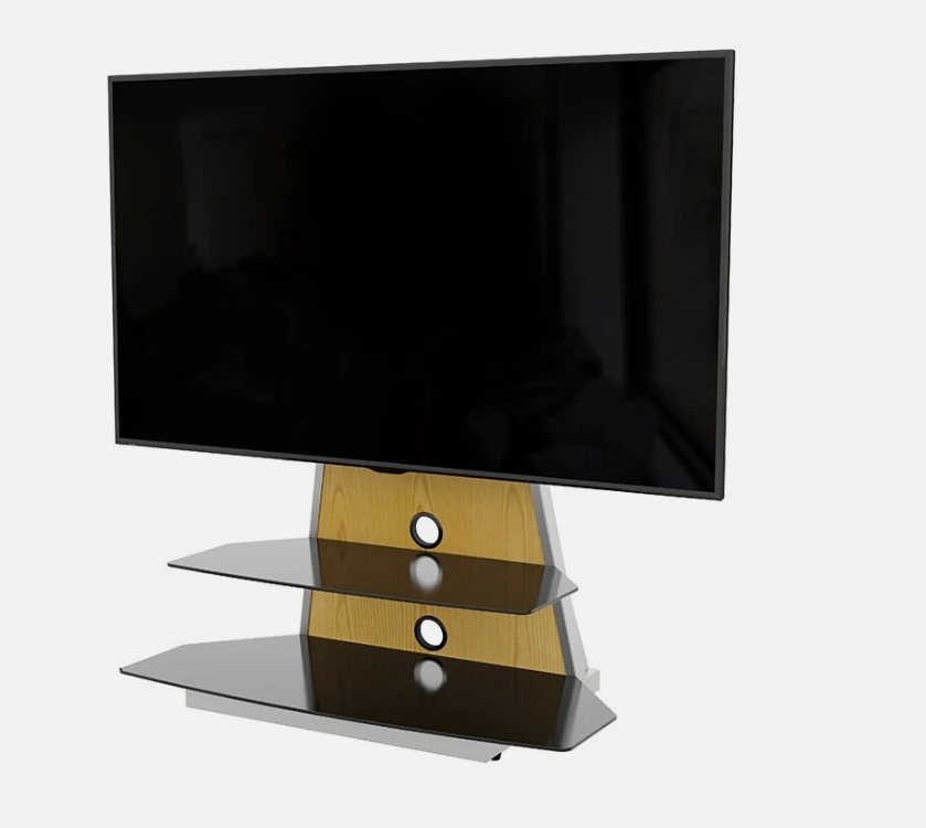 AVF Stack Column TV Stand - Up to 90" TVs , 4 Colour Options, Universal Mount - Image 11
