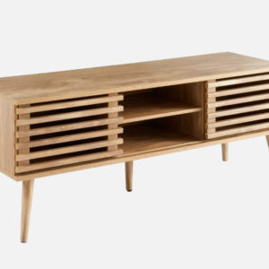 Axel TV Unit Stand Modern Home Living Room Furniture Office Mango Wood Finish