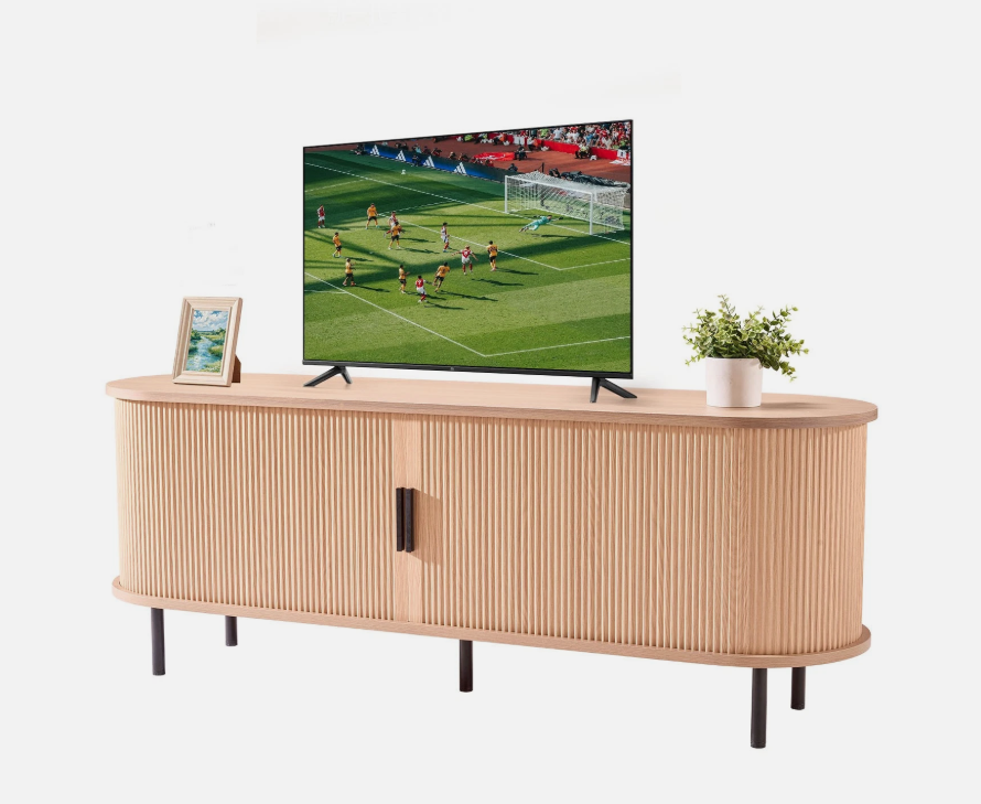Uimoso TV Stand for up to 65 Inches Cabinet Media Console Entertainment Center - Image 10