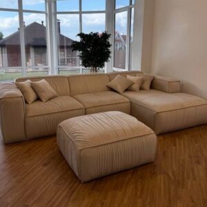 Slouchy Minimalist Sectional