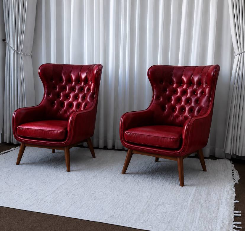 Wingback Accent Chair - Image 4
